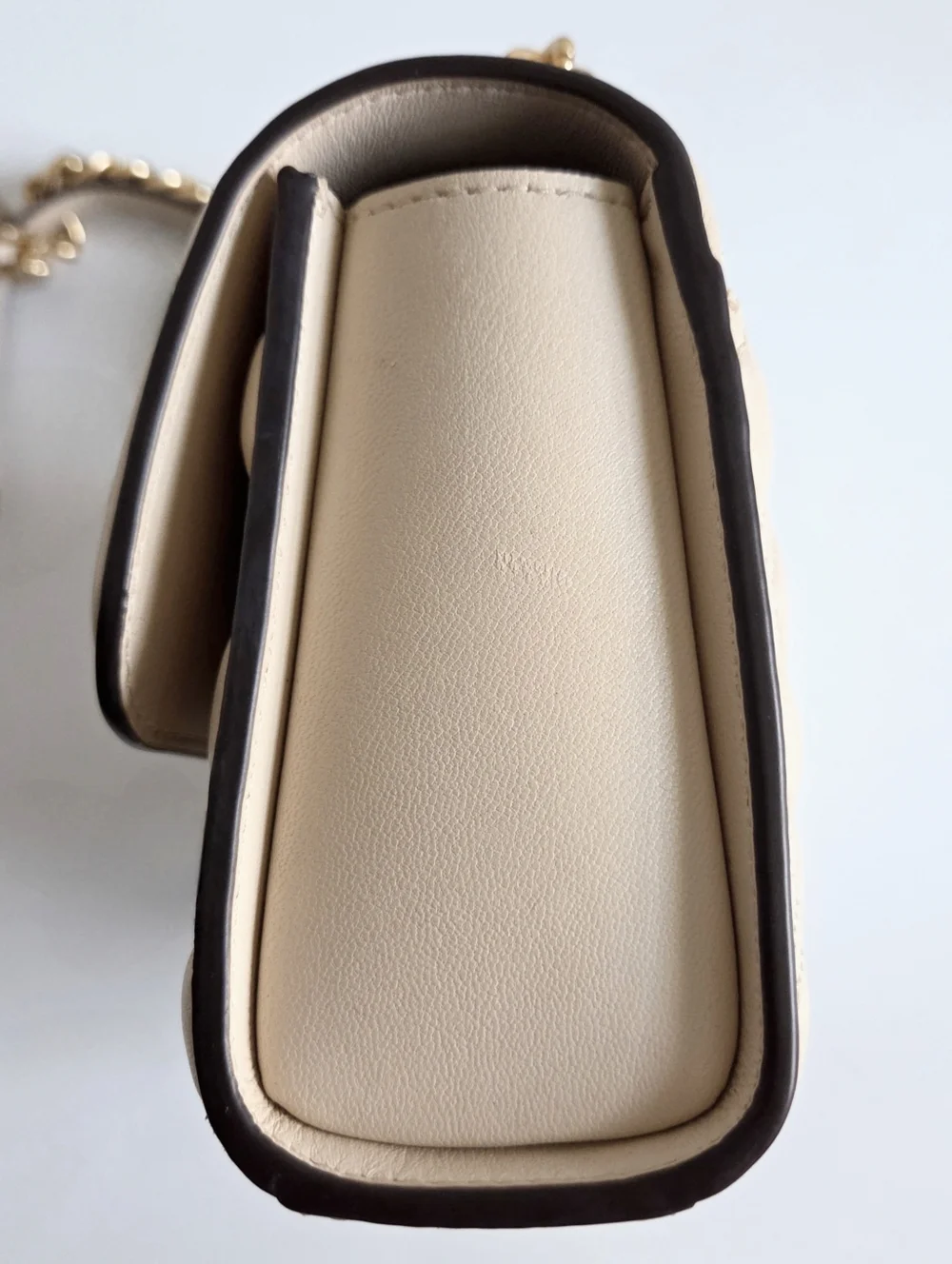 Tory Burch Fleming Convertible Shoulder Bag, Cream & Gold